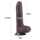 7'' Sliding Skin Dual Layer Dong Brown – Bild 3