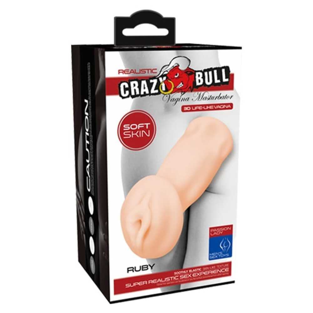 38640 Man's Vibrating Masturbator Flesh – Bild 1