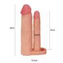 Add 2" Double Penis Sleeve – Bild 5