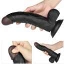 Vibrating Easy Strapon Set 8.5" Black – Bild 2