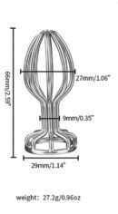 Stainless Anal Plug S – Bild 7