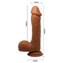 Beautiful Johnson 9,2 " Dildo Brown – Bild 6