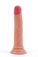 7" Dual-Layered Silicone Nature Cock Flesh – Bild 4
