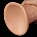 9.5'' Realistic Curved Dildo Flesh – Bild 3