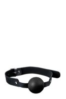 GP Solid Silicone Ball Gag Black – Bild 2