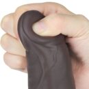 9'' Dual Layered Silicone Rotator Brown – Bild 7
