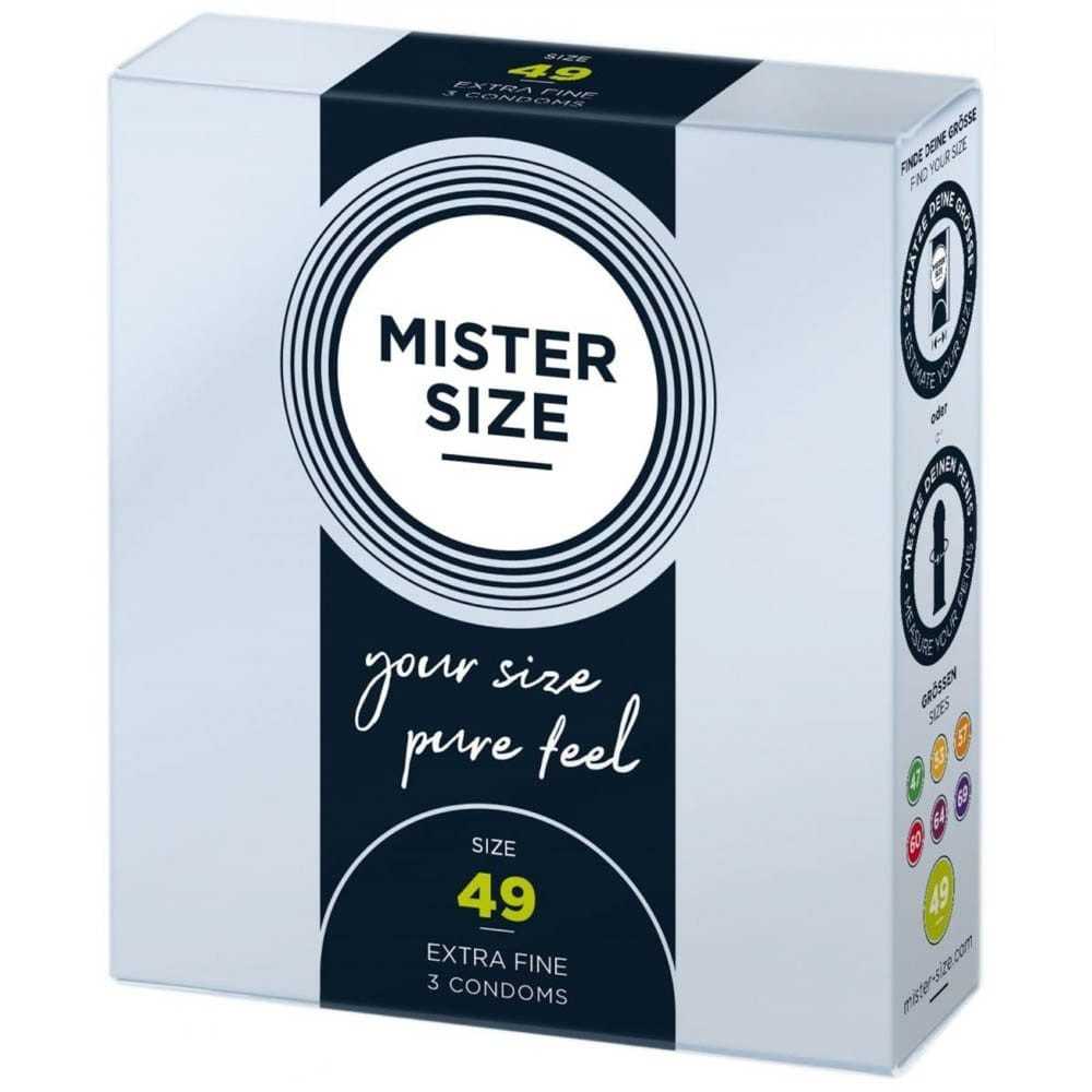 46771 MISTER SIZE 49 mm Condoms 3 pieces – Bild 1