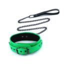 Electra - Collar & Leash - Green – Bild 2