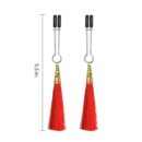 Glamor Tassel Nipple Clamp Red – Bild 5