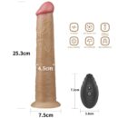 10'' Dual Layered Platinum Silicone Rotator – Bild 2