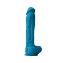 Colours - Pleasures - 10" Dildo - Blue – Bild 2