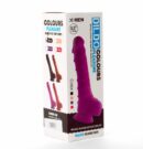 X-MEN 8.5" Dildo Colours Pleasure Black 1 – Bild 2