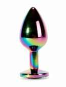 X-MEN Secret Shine Metal Butt Plug Rainbow M – Bild 6