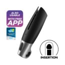 Power Masturbator black silver – Bild 3