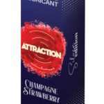LUBRICANT ATTRACTION CHAMPAGNE STRAWBERRY 50 ML