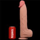 14'' King Sized Sliding Skin Dual Layer Dong – Bild 8