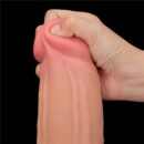 12'' King Sized Sliding Skin Dual Layer Dong – Bild 7
