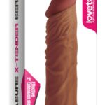 Pleasure X-Tender Penis Sleeve Brown 3