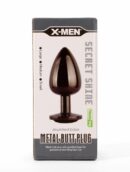 X-MEN Secret Shine Metal Butt Plug Gun Colour M