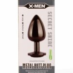 X-MEN Secret Shine Metal Butt Plug Gun Colour M