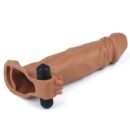 Pleasure X-Tender Vibrating Penis Sleeve #3 brown – Bild 4