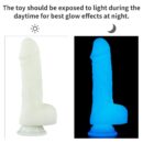 7.5'' Lumino Play Silicone Dildo – Bild 9