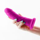 Colours - Dual Density - 7" Girth Dildo - Purple – Bild 4