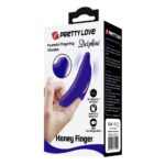Pretty Love Delphini Honey Finger Fingervibrator Blau