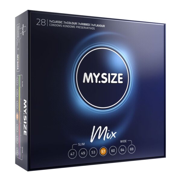 MY SIZE MIX Condoms 57 mm (28 pieces)