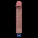 9" REAL SOFTEE Rechargeable Silicone Vibrating Dildo – Bild 6