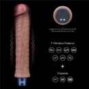 9.5" REAL SOFTEE Rechargeable Silicone Vibrating Dildo – Bild 2