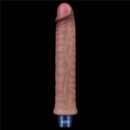 9.5" REAL SOFTEE Rechargeable Silicone Vibrating Dildo – Bild 7