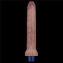 11" REAL SOFTEE Rechargeable Silicone Vibrating Dildo – Bild 8