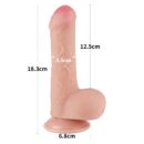 7'' Sliding Skin Dual Layer Dong Flesh – Bild 6