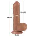 7'' Sliding Skin Dual Layer Dong Brown – Bild 5