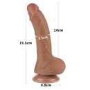 7.5'' Sliding Skin Dual Layer Dong Brown I – Bild 5