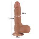 7.5'' Sliding Skin Dual Layer Dong Brown III – Bild 5
