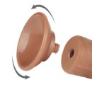 8'' Sliding Skin Dual Layer Dong Brown II – Bild 4