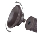 8'' Sliding Skin Dual Layer Dong Black II – Bild 4