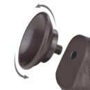 8'' Sliding Skin Dual Layer Dong Black III – Bild 4