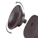 9.5'' Sliding Skin Dual Layer Dong Black – Bild 4