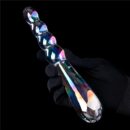 Twilight Gleam Glass Dildo- Rising Ripples – Bild 5