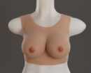 Realistic silicone breastplate C Cup