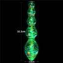 Glow-in-the-dark Twilight Gleam Glass Dildo-Tantalizing Orbs – Bild 8
