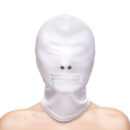 Fetish & Fashion - Zippered Mouth Hood - White - Alternate Package – Bild 2