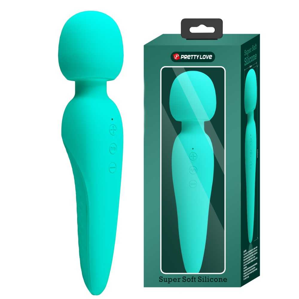 59296 Pretty Love Meredith Massagestab aus Silikon Grün – Bild 1