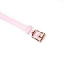 White & Pink Fairy Goat Leather Blindfold – Bild 5