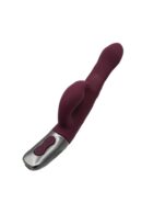 TITANZ 8.5" SILICONE RECHARGEABLE VIBRATOR IN RUBINE RED – Bild 2