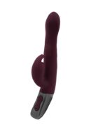 TITANZ 8.5" SILICONE RECHARGEABLE VIBRATOR IN RUBINE RED – Bild 4