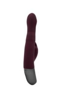 TITANZ 8.5" SILICONE RECHARGEABLE VIBRATOR IN RUBINE RED – Bild 8